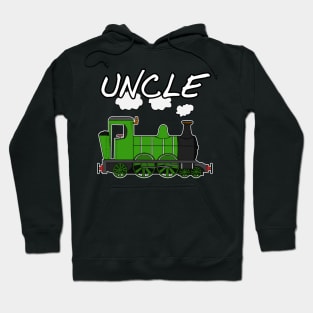 Father's Day Steam Train Uncle Hoodie